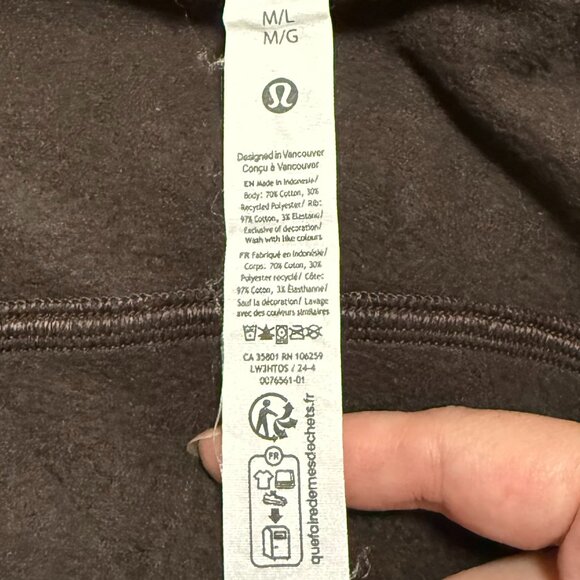 Lululemon Scuba Oversized Half-Zip Hoodie - Picture 8 of 9